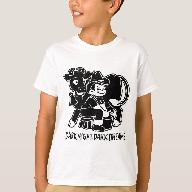 Camiseta Oscuros sueños oscuros nocturnos (Anverso)