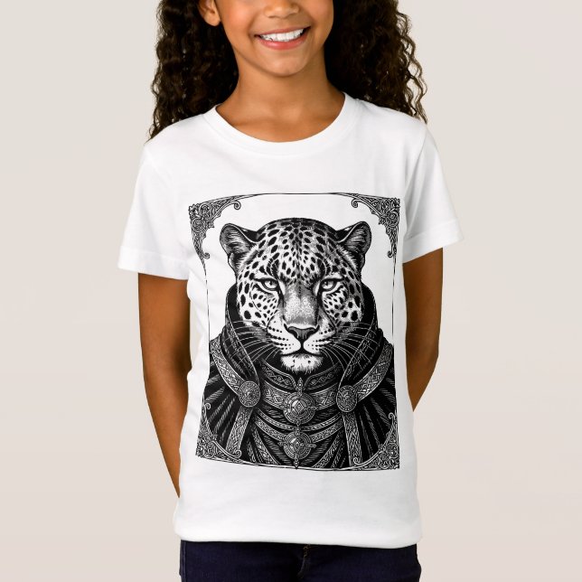 Camiseta Ose El Rey Leopardo de las Sombras (Anverso)