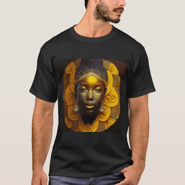 Camiseta Oshun de los girasoles (Anverso)