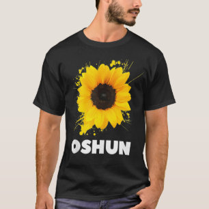 Camiseta Oshun Girasol Cuba Santeria Orishas