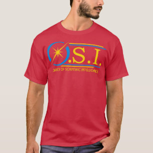Camiseta OSI de un hombre de seis millones de dólares y una