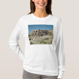 Camiseta Osiride figura Ramesses II que flanquea las