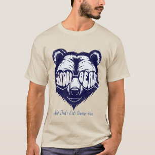 Camiseta Osito Papá Personalizable