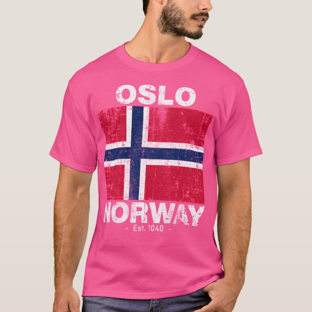 Camiseta Oslo Noruega (Anverso)