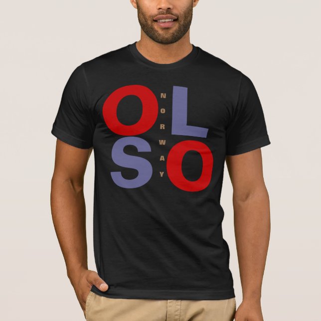 CAMISETA OSLO NORWAY (Anverso)