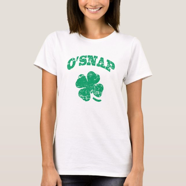 Camiseta O'SNAP - St Patrick divertido (Anverso)