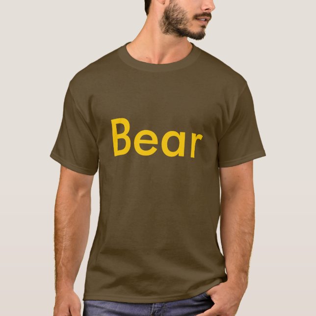 Camiseta Oso (Anverso)
