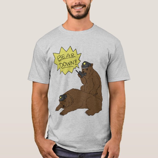 CAMISETA OSO ABAJO (Anverso)