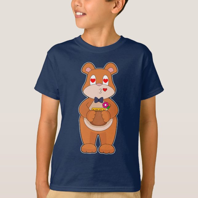 Camiseta Oso Afeita Corbata Bodas (Anverso)