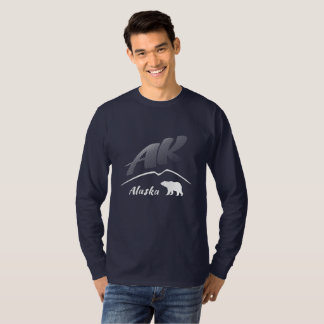 Camiseta Oso (AK) marrón del Kodiak de Alaska - logotipo