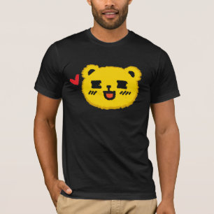 Camiseta Oso amarillo de Manga