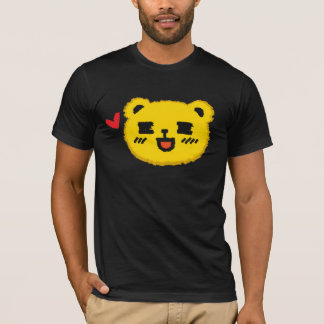 Camiseta Oso amarillo de Manga