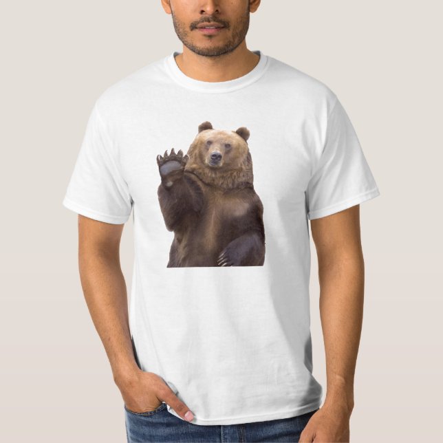 Camiseta Oso amistoso (Anverso)
