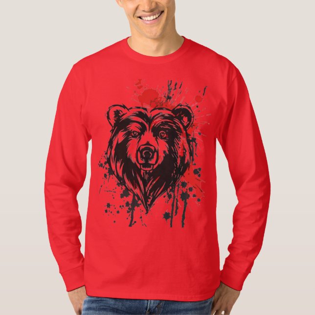 Camiseta Oso - Animal (Anverso)