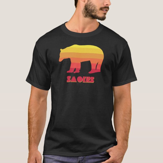 Camiseta Oso arcoiris con humo (Anverso)