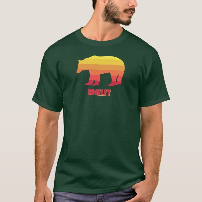 Camiseta Oso Arcoíris de Beckley West Virginia (Anverso)