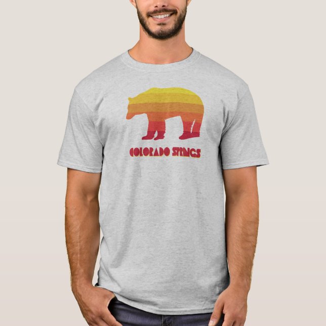 Camiseta Oso Arcoiris de Colorado Springs (Anverso)
