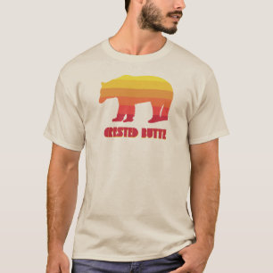 Camiseta Oso arcoiris de Creste Butte Colorado