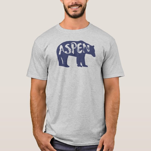 Camiseta Oso Aspen Colorado (Anverso)