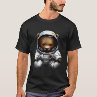 Camiseta Oso astronauta