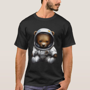 Camiseta Oso astronauta
