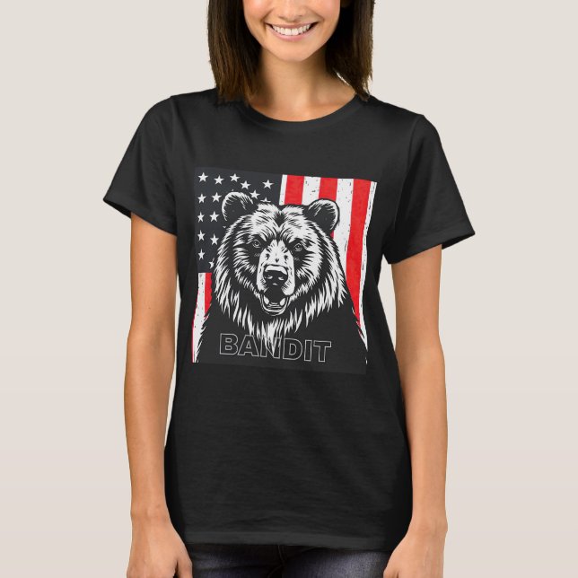 Camiseta Oso Bandido (Anverso)