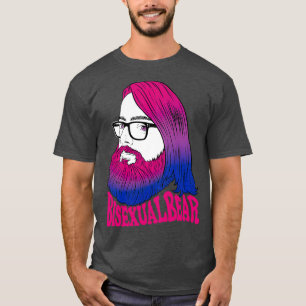 Camiseta Oso bisexual con barba Classic TShirt