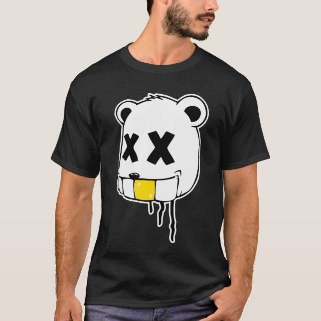 Camiseta oso blanco (Anverso)