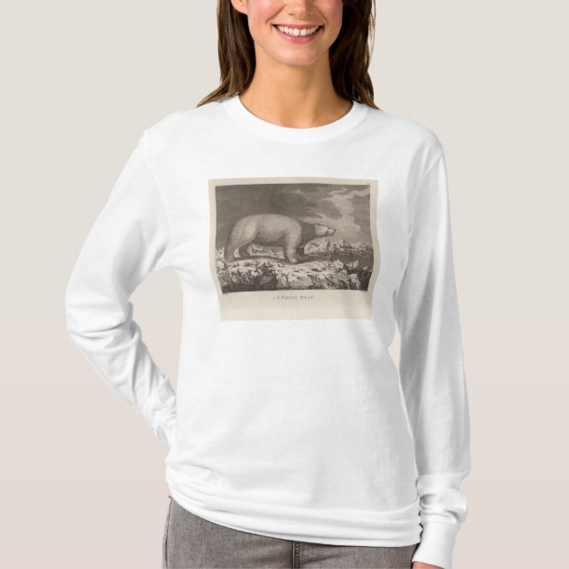 Camiseta Oso blanco en Alaska (Anverso)