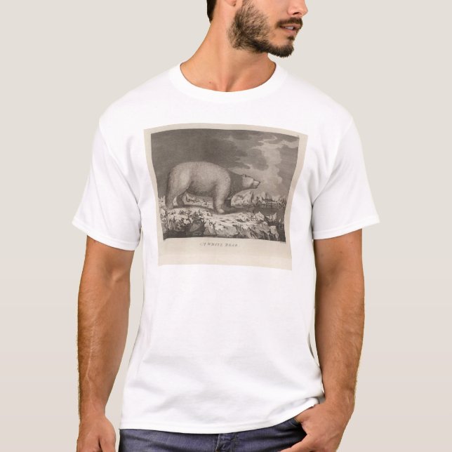 Camiseta Oso blanco en Alaska (Anverso)