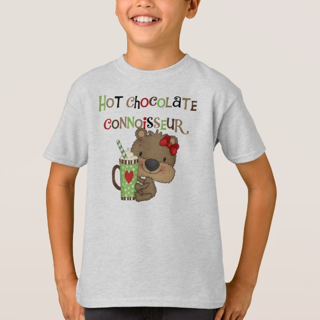 Camiseta Oso caliente del chica de ChocolateConoisseur (Anverso)