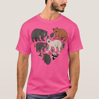 Camiseta Oso cardíaco