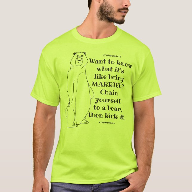 Camiseta Oso casado (Anverso)