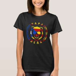 Camiseta Oso Cataluña Papá Paso Padre Cumpleaños Padre s