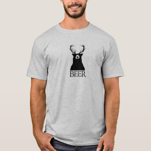 Camiseta Oso + Ciervos = cerveza