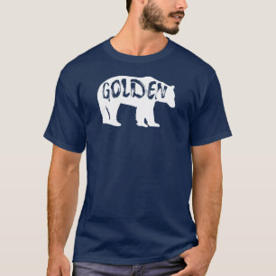 Camiseta Oso Colorado Dorado