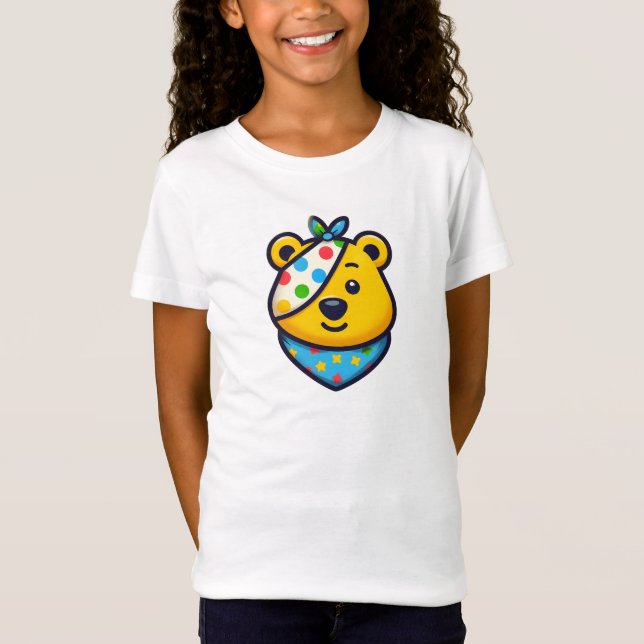 Camiseta Oso colorido de Pudsey (Anverso)