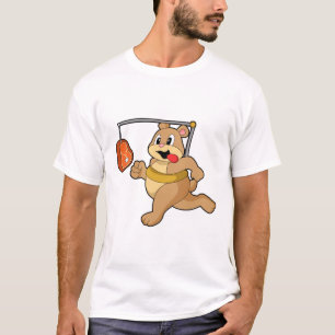Camiseta Oso como corredora