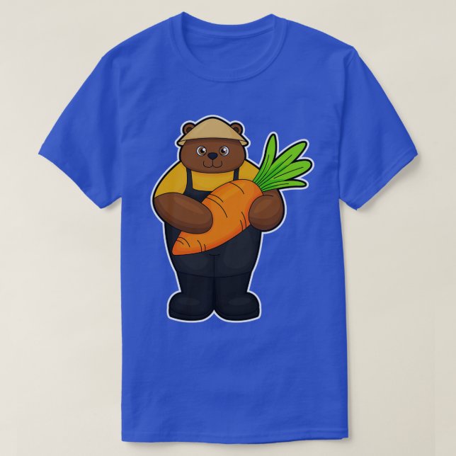 Camiseta Oso como granjero con pudrición (Diseño del anverso)