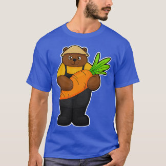 Camiseta Oso como granjero con pudrición