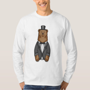 Camiseta Oso como Groom con Chaqueta