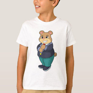 Camiseta Oso como novio con traje