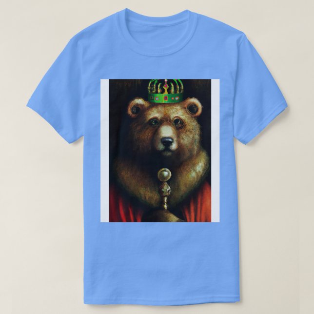 Camiseta Oso con corona 1 (Diseño del anverso)