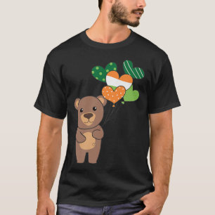 Camiseta Oso Con Globos De Irlanda Animales Cuidados Para E