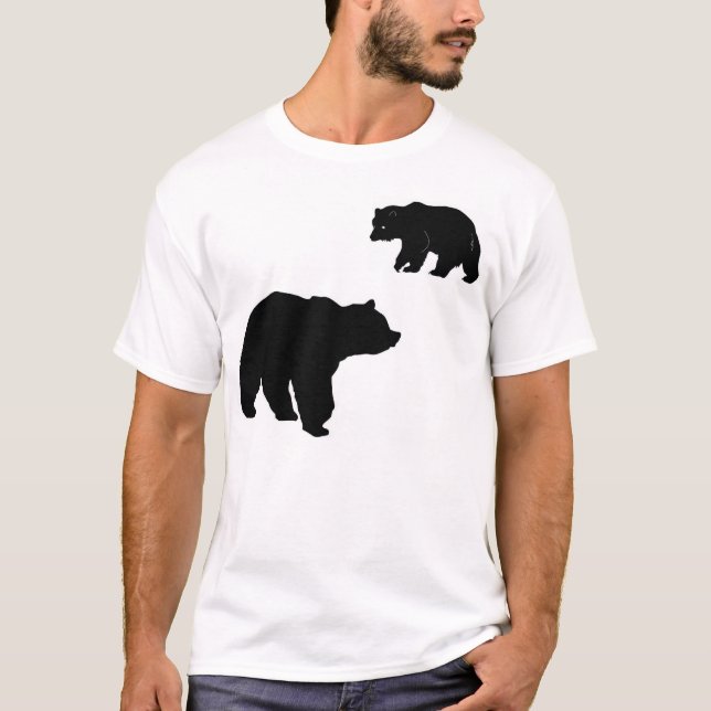 Camiseta Oso contra oso (Anverso)
