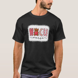 Camiseta Oso Corazón Cutáneo Enfermera Neonatal de la UCI E