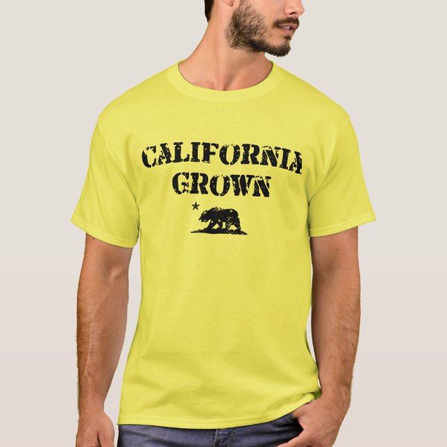 Camiseta Oso crecido California (Anverso)
