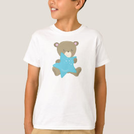 Camiseta Oso Cubierto, Oso Infantil, Oso Pequeño, Oso Con E