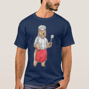 Camiseta Oso Cuchara de Cocina Espátula