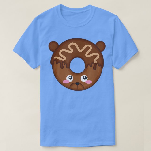 Camiseta Oso Cute Donut Grizzly Donuts Bears Anime 539 (Diseño del anverso)